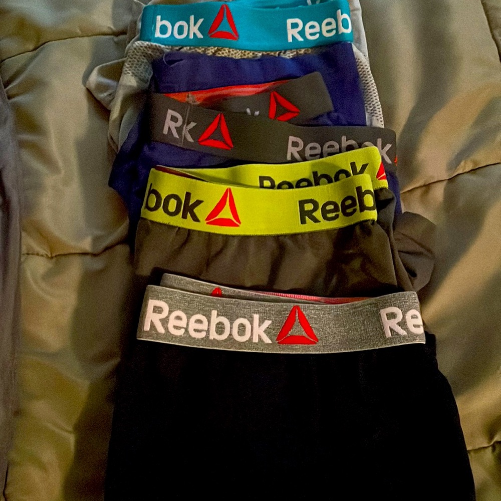 Brand new never been worn Reebok boxer briefs